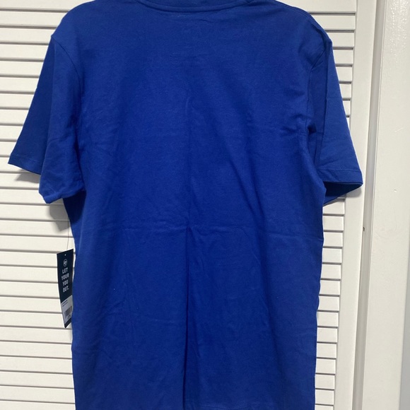 MLB 47 Men's Phillies Baseball Tee Color Blue Size M NWT - Picture 4 of 5